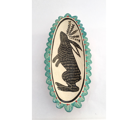 "Rabbit Retablo" by Julia Janeway